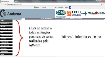 Site do Atalanta a